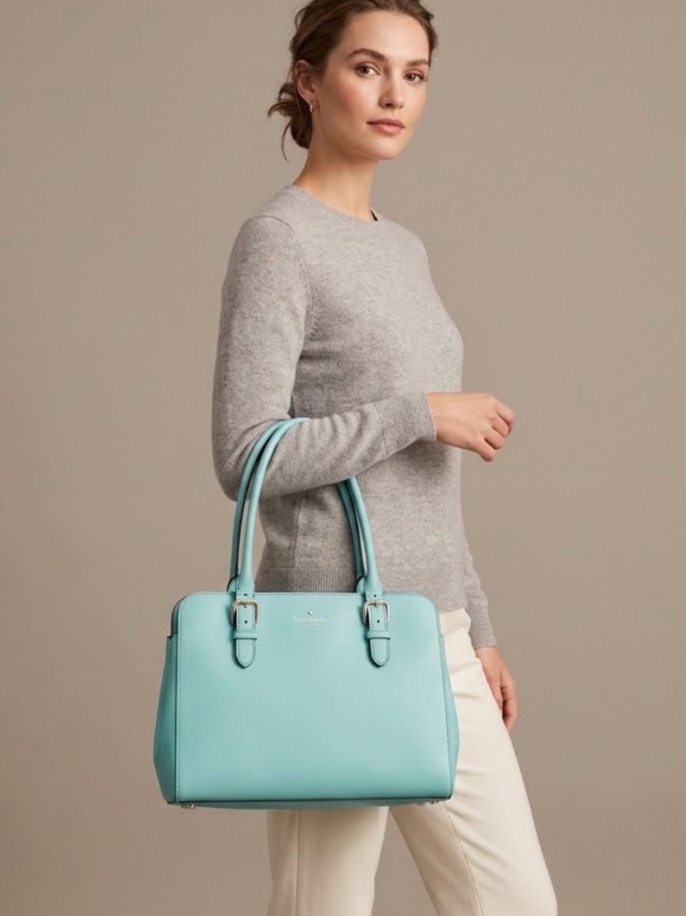 Kate Spade turquoise handbag satchel